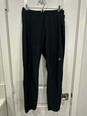 REI Co-op Black Running Pants with Zipper Pockets and Ankle Zippers Size Small